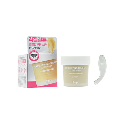 SNP Exfoliating Tone-Up Clear Mask 100ml