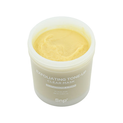 SNP Exfoliating Tone-Up Clear Mask 100ml