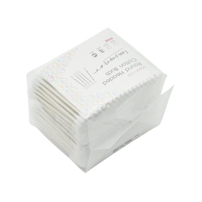 Sasatinnie Round Headed Cotton Buds Refill 200pc x 2