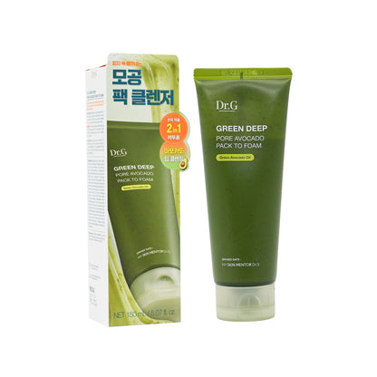 Dr.G Green Deep Pore Avocado Pack To Foam 150ml