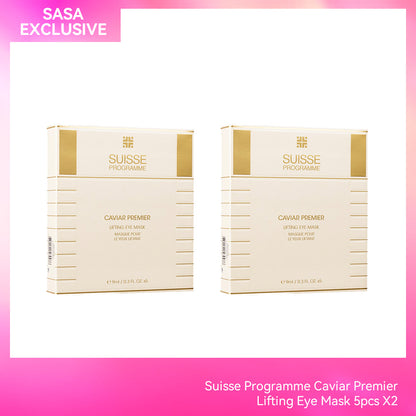 Suisse Programme Caviar Premier Lifting Eye Mask 5pcs X2