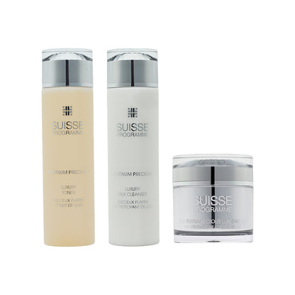 Suisse Programme Platinum Precious Luxe Collection 3pcs