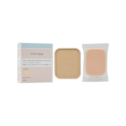 Sofina Ange Airy Cover Keep Powder Foundation Refill #OC01 9.7g