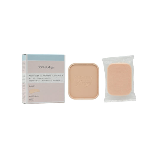 Sofina Ange Airy Cover Keep Powder Foundation Refill #PO01 9.7g
