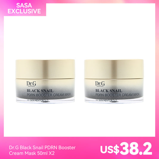 Dr.G Black Snail PDRN Booster Cream Mask 50ml X2