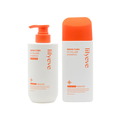 Lilyeve Glow:Turn 3D Volume Shampoo Pump Type Set 2pcs