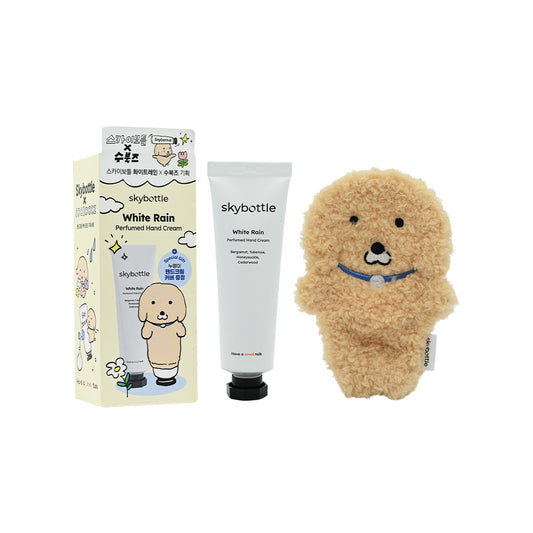 Skybottle White Rain Perfumed Hand Cream with plush 50ml