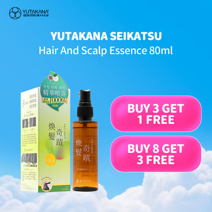 Yutakana Seikatsu Hair And Scalp Essence 80ml