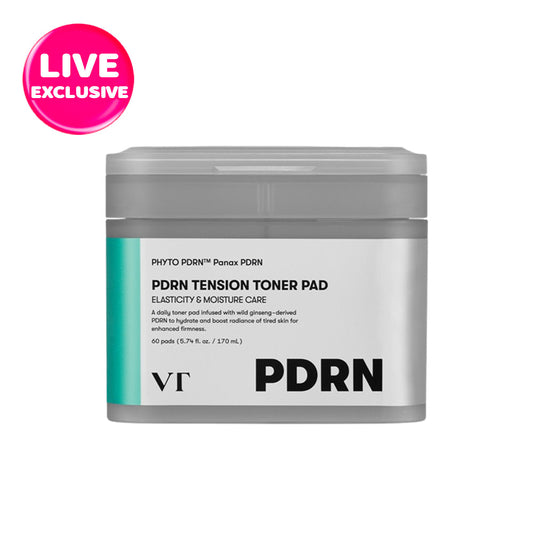 VT PDRN Tension Toner Pad 60pcs