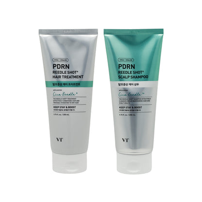 VT PDRN Reedle Shot Shampoo Treatment Set 2pcs