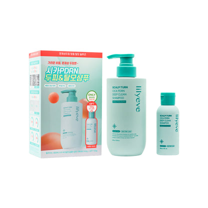 Lilyeve Cica PDRN Deep Clean Shampoo 2pcs
