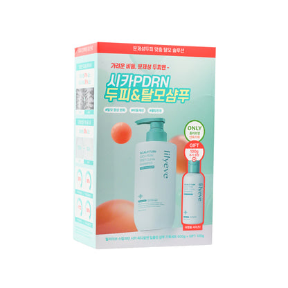 Lilyeve Cica PDRN Deep Clean Shampoo 2pcs