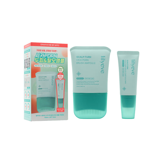 Lilyeve Cica PDRN Brush Ampoule Set 2pcs