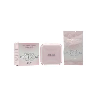 Clio SPF50+PA++++ Kill Cover Mesh Glow Essential Cushion #21C 15gx2pcs