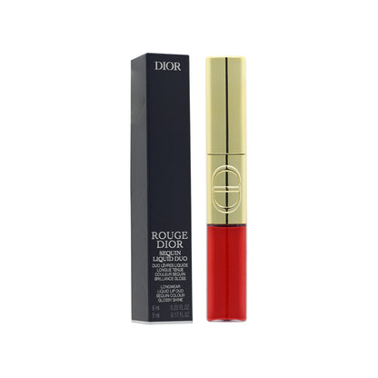 Christian Dior Rouge Dior Sequin Liquid Duo - Limited Edition #999 Spectacular 1pc