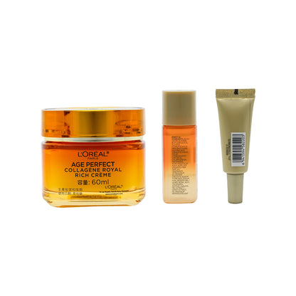L'Oreal Paris Age Perfect 4.0 Rich Cream Set 3pcs
