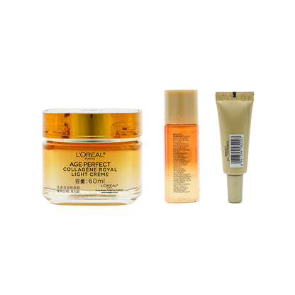 L'Oreal Paris Age Perfect 4.0 Light Cream Set 3pcs