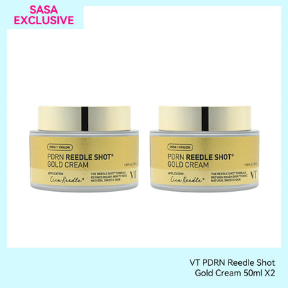 VT PDRN Reedle Shot Gold Cream 50ml X2