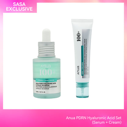 Anua PDRN Hyaluronic Acid Set (Serum + Cream)