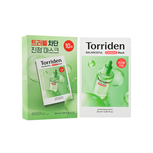 Torriden Balanceful Cica Control Mask Sheet 10pcs