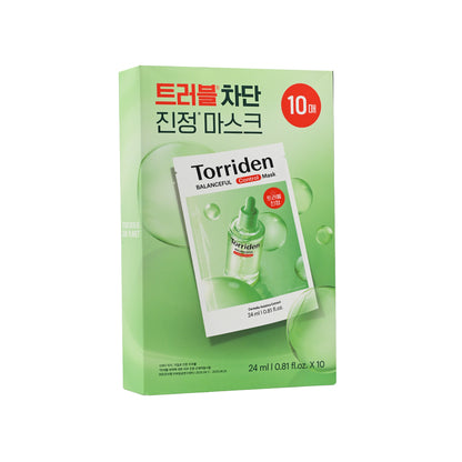Torriden Balanceful Cica Control Mask Sheet 10pcs