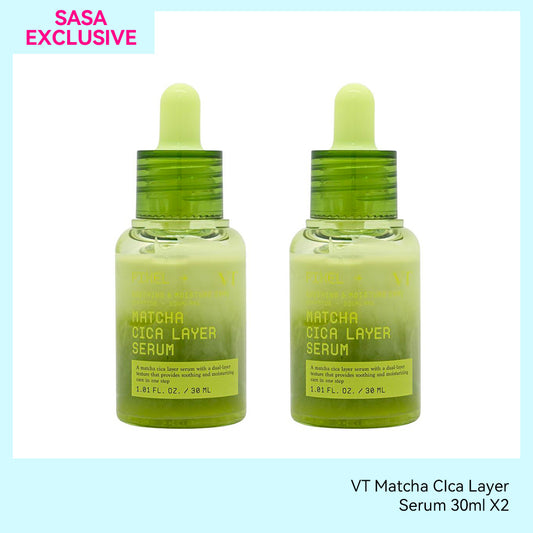 VT Matcha CIca Layer Serum 30ml X2