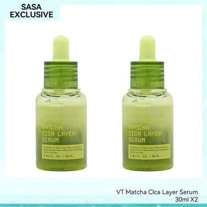 VT Matcha CIca Layer Serum 30ml X2