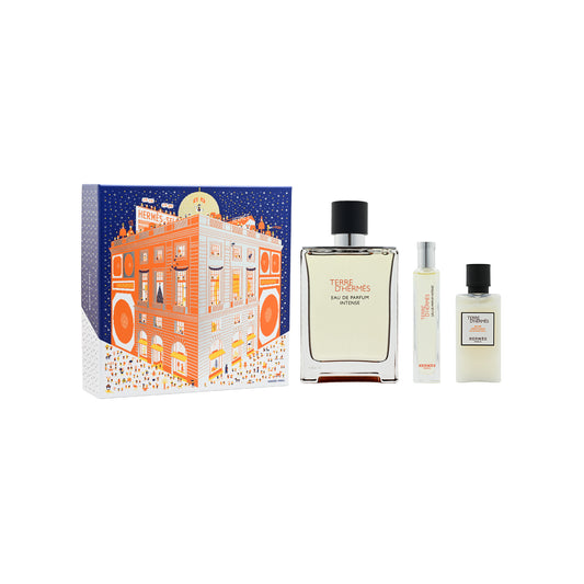 Hermes Terre D'Hermes Intense Eau De Parfum Set 3pcs