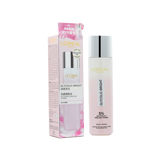 L'Oreal Paris Glycolic Bright Glowing Glowing Peeling Toner 128ml