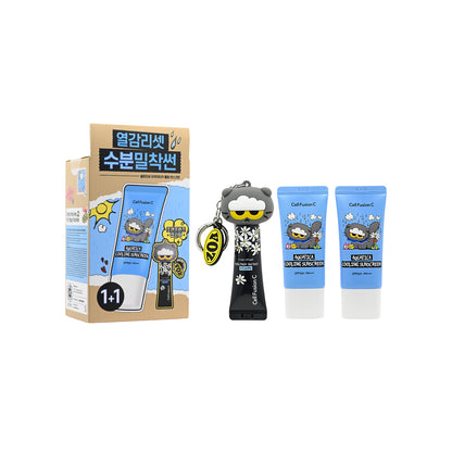 Cell Fusion C Zo&Friends SPF50+PA++++ Aquatica Cooling Sunscreen Set 3pcs