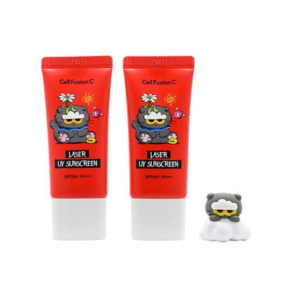 Cell Fusion C Zo&Friends SPF50+PA++++ Laser UV Sunscreen Set 3pcs