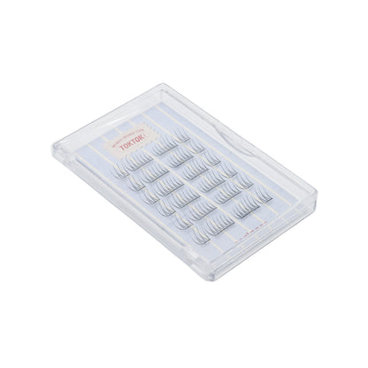 CORINGCO Tok Tok Hara No Glue Eyelash #Pure 24pcs
