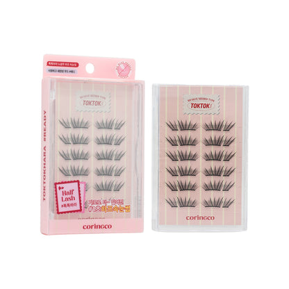 CORINGCO Tok Tok Hara No Glue Eyelash #Ready 24pcs