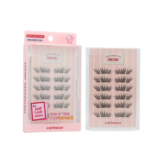 CORINGCO Tok Tok Hara No Glue Eyelash #Ready 24pcs