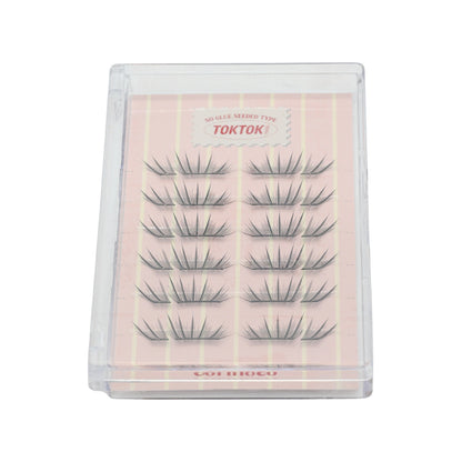 CORINGCO Tok Tok Hara No Glue Eyelash #Ready 24pcs