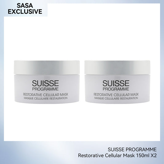 SUISSE PROGRAMME Restorative Cellular Mask 150ml X2