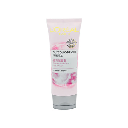 L'Oreal Paris Glycolic Bright Glowing Foam Cleanser 100ml