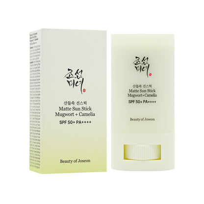 Beauty Of Joseon SPF50+PA++++ Matte Sun Stick Mugwort+Camelia 18g