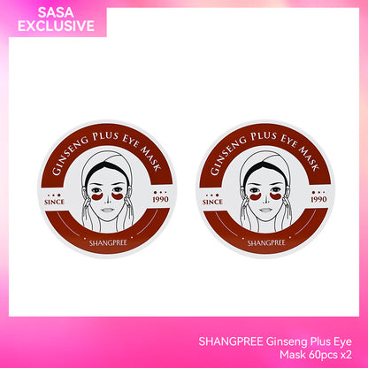 SHANGPREE Ginseng Plus Eye Mask 60pcs x2
