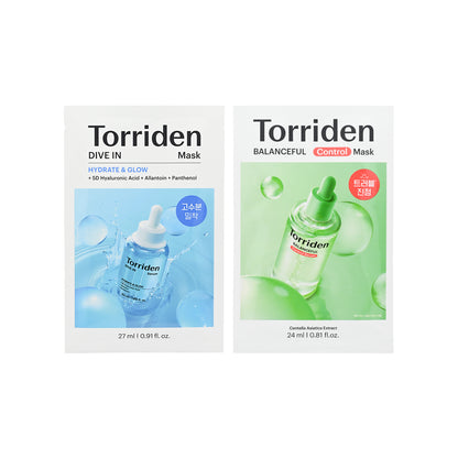 Torriden Dive In Low Molecular Hyaluronic Acid Mask Set 12pcs