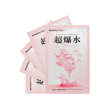 Neogence Aqua Burst Youth-boosting Mask 5pcs