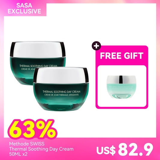 Methode Swiss Thermal Soothing Day Cream 50ML x2