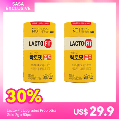 Lacto-Fit Upgraded Probiotics, Gold 2g x 100pcs