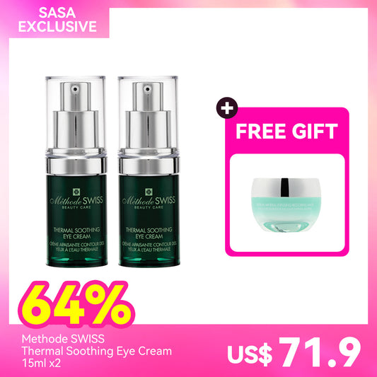 Methode SWISS Thermal Soothing Eye Cream 15ml x2