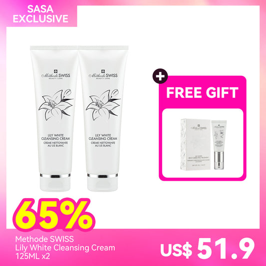Methode Swiss Lily White Cleansing Cream 125ML x2