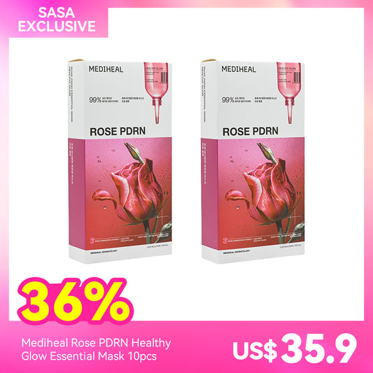 Mediheal Rose PDRN Healthy Glow Essential Mask 20pcs