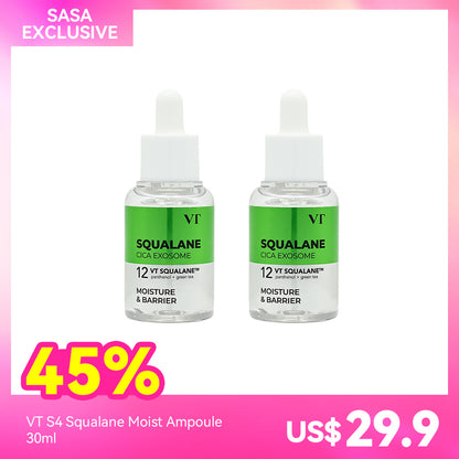 VT S4 Squalane Moist Ampoule 30ml X2