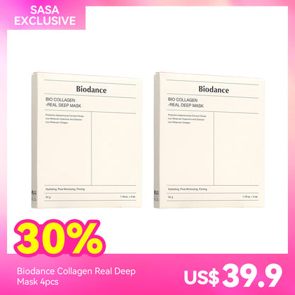 Biodance Collagen Real Deep Mask 4pcs X2