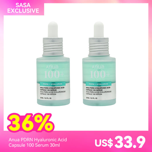 Anua PDRN Hyaluronic Acid Capsule 100 Serum 30ml X2