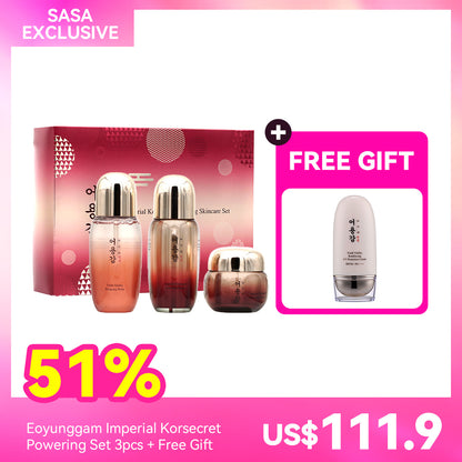 Eoyunggam Imperial Korsecret Powering Set 3pcs + Free Gift